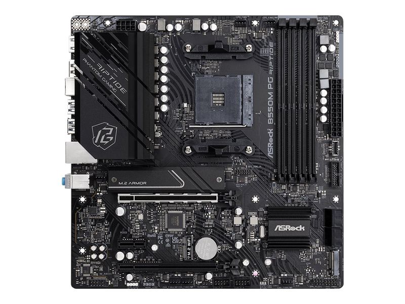 ASRock Motherboard B550M PG Riptide - Micro ATX - Socket AM4 - AMD B550
