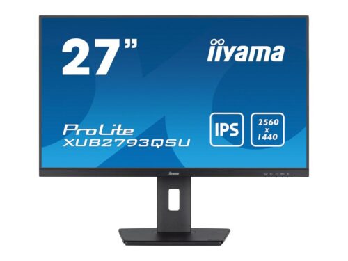 iiyama LED-Display ProLite XUB2793QSU-B7 - 68.65 cm (27") - 2560 x 1140 WQHD
