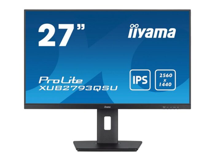 iiyama LED-Display ProLite XUB2793QSU-B7 - 68.65 cm (27") - 2560 x 1140 WQHD