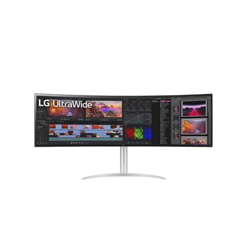 LG Curved-Monitor 49BQ95C-W - 124.5 cm (49") - 5120 x 1440 UWDQHD