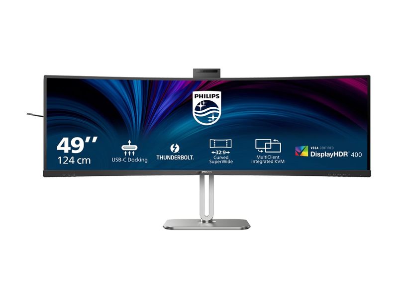 Philips 49B2U6903CH - 6000 Series - LED monitor - curved - 49" - HDR