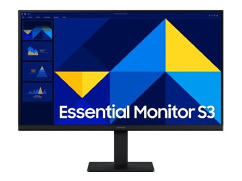 Samsung Essential S3 S24D304GAU - S30GD Series - LED monitor - Full HD (1080p) - 24"