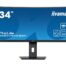 Iiyama Curved Monitor ProLite XCB3494WQSN-B5 - 86.4 cm (34") - 3440 x 1440 UWQHD