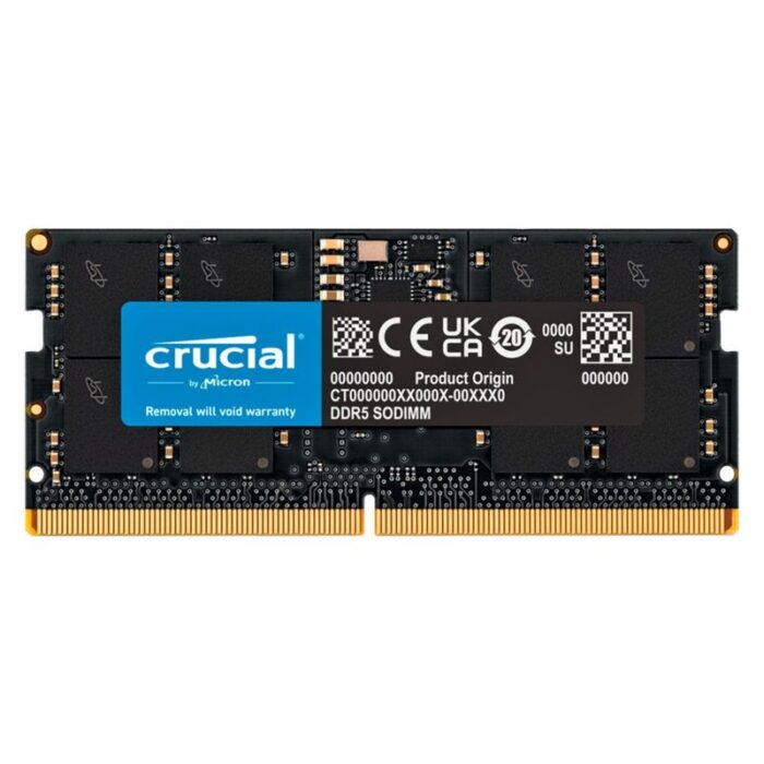 Crucial RAM - 24 GB - DDR5 5600 SO-DIMM CL46