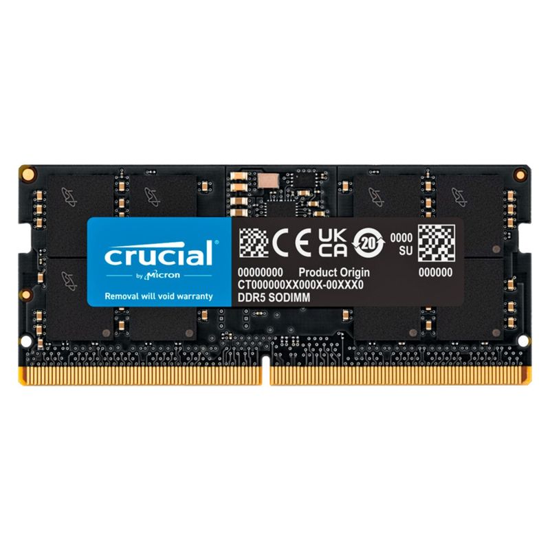 Crucial RAM - 24 GB - DDR5 5600 SO-DIMM CL46
