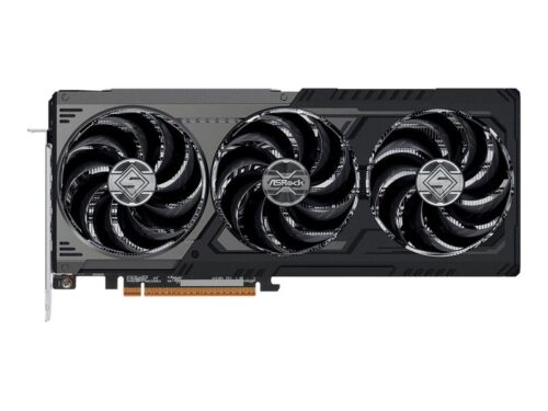 ASRock Steel Legend Radeon RX 9070 XT Dark 16GB - graphics card - Radeon RX 9070 XT - 16 GB