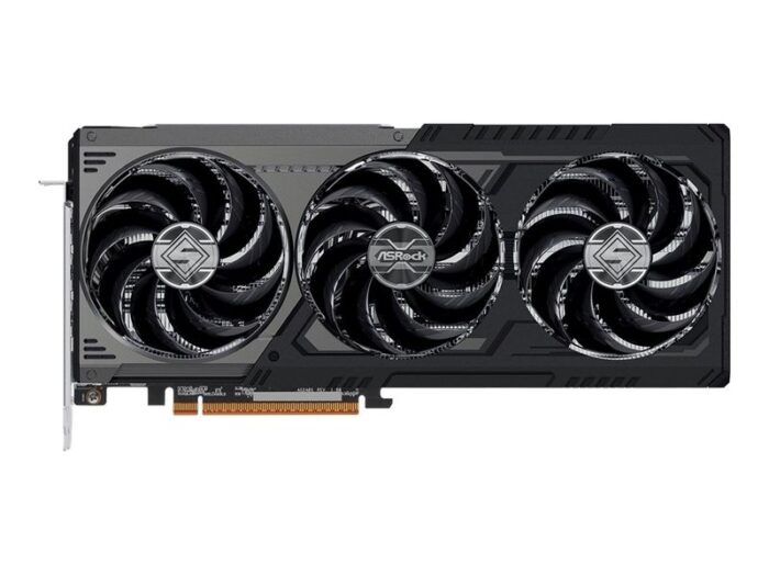 ASRock Steel Legend Radeon RX 9070 XT Dark 16GB - graphics card - Radeon RX 9070 XT - 16 GB
