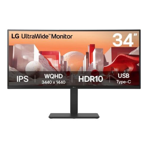 LG UltraWide 34BA75QE-B - LED monitor - curved - 34" - HDR