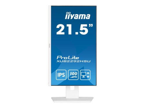 iiyama LED-Display ProLite XUB2292HSU-W6 - 55.9 cm (22") - 1920 x 1080 Full HD