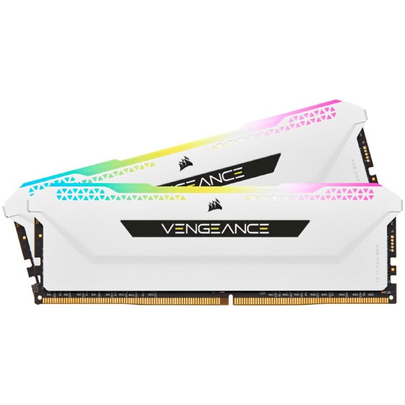CORSAIR Vengeance RGB PRO SL - DDR4 - kit - 32 GB: 2 x 16 GB - DIMM 288-pin - 3600 MHz / PC4-28800 - unbuffered