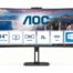 AOC LED Curved-Display Value-line CU34V5CW/BK - 86.4 cm (34") - 3440 x 1440 WQHD
