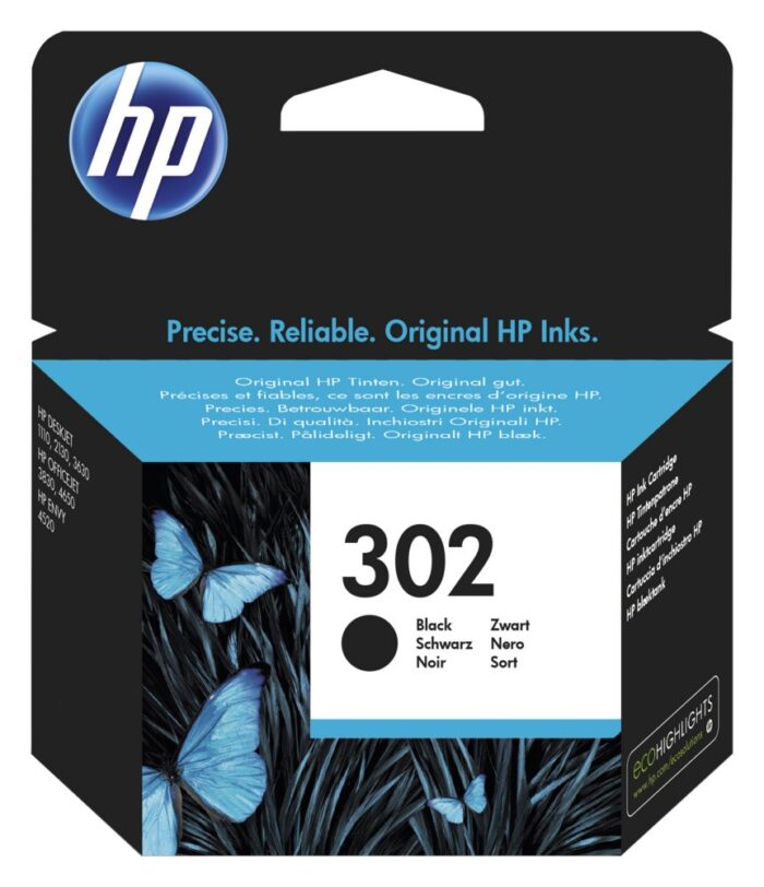 Cartridge HP 302 Black - Afbeelding 2