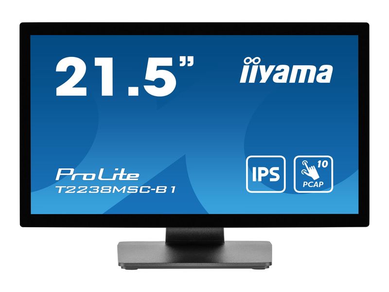 iiyama ProLite T2238MSC-B1 - LED monitor - Full HD (1080p) - 21.5"