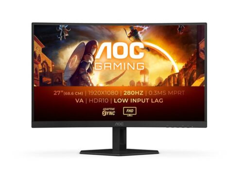 AOC Gaming C27G4ZXE - LED monitor - curved - Full HD (1080p) - 27" - HDR