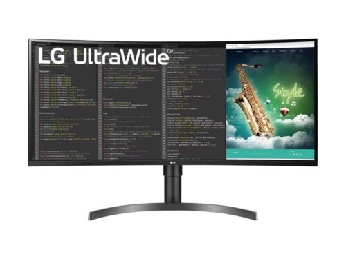 LG curved LED Display 35WN75CP-B - 88.9 cm (35") - 3440 x 1440 UltraWide Quad HD