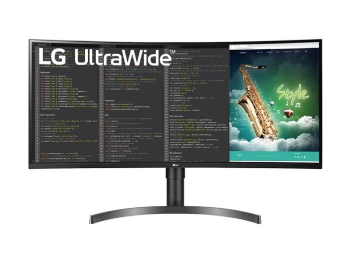 LG curved LED Display 35WN75CP-B - 88.9 cm (35") - 3440 x 1440 UltraWide Quad HD