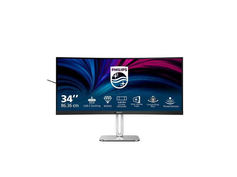 Philips 34B2U5600C - 5000 Series - LED monitor - curved - 34"