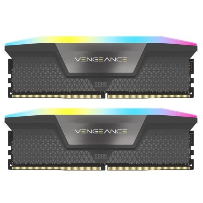 CORSAIR RAM Vengeance RGB - 64 GB (2 x 32 GB Kit) - DDR5-6000 DIMM CL40