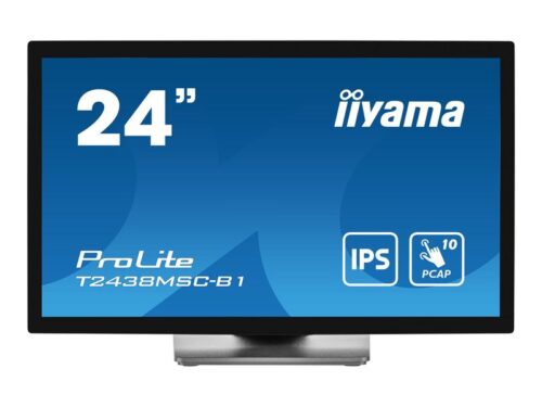 Iiyama LED-Display ProLite T2438MSC-B1 - 61 cm (24") - 1920 x 1080 Full HD