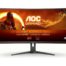 AOC Gaming CU34G2XE/BK - LED monitor - curved - 34" - HDR