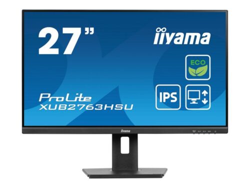 iiyama LED-Display ProLite XUB2763HSU-B1 - 68.6 cm (27") - 1920 x 1080 Full HD