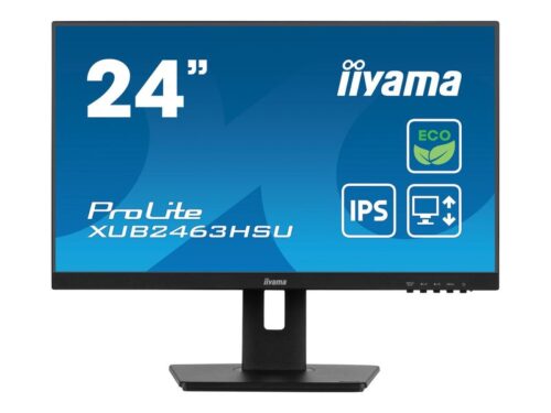 Iiyama LED-Display ProLite XUB2463HSU-B1 - 61 cm (24") - 1920 x 1080 Full HD