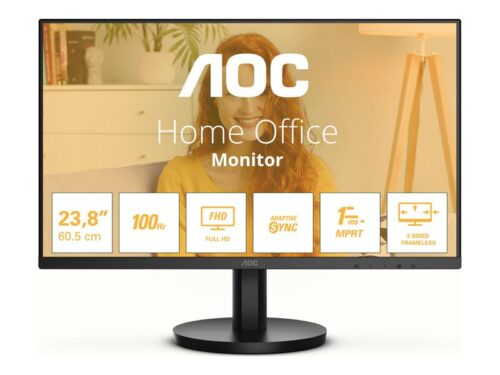 AOC Basic-line 24B3HMA2 - LED monitor - Full HD (1080p) - 24" - HDR
