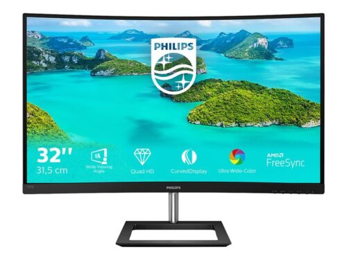 Philips Curved LED-Display E-line 325E1C - 81.3 cm (32") - 2560 x 1440 QHD