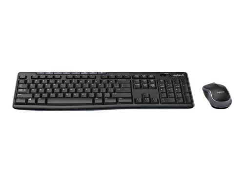 Logitech keyboard and mouse set MK270 Wireless Combo - black
