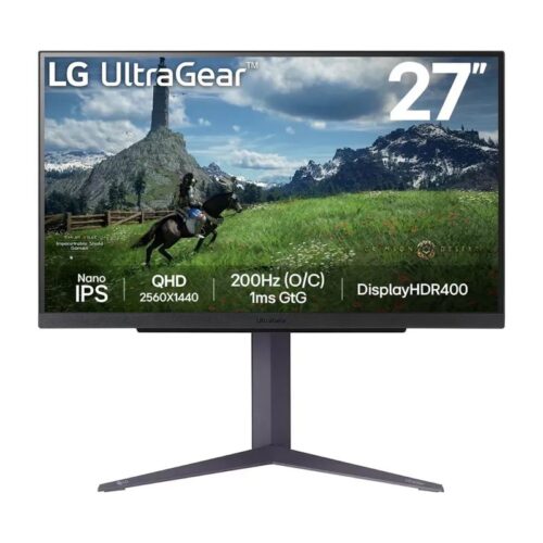 LG UltraGear 27GS85QX-B - LED monitor - QHD - 27" - HDR