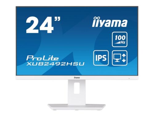 Iiyama LED-Display ProLite XUB2492HSU-W6 - 61 cm (24") - 1920 x 1080 Full HD