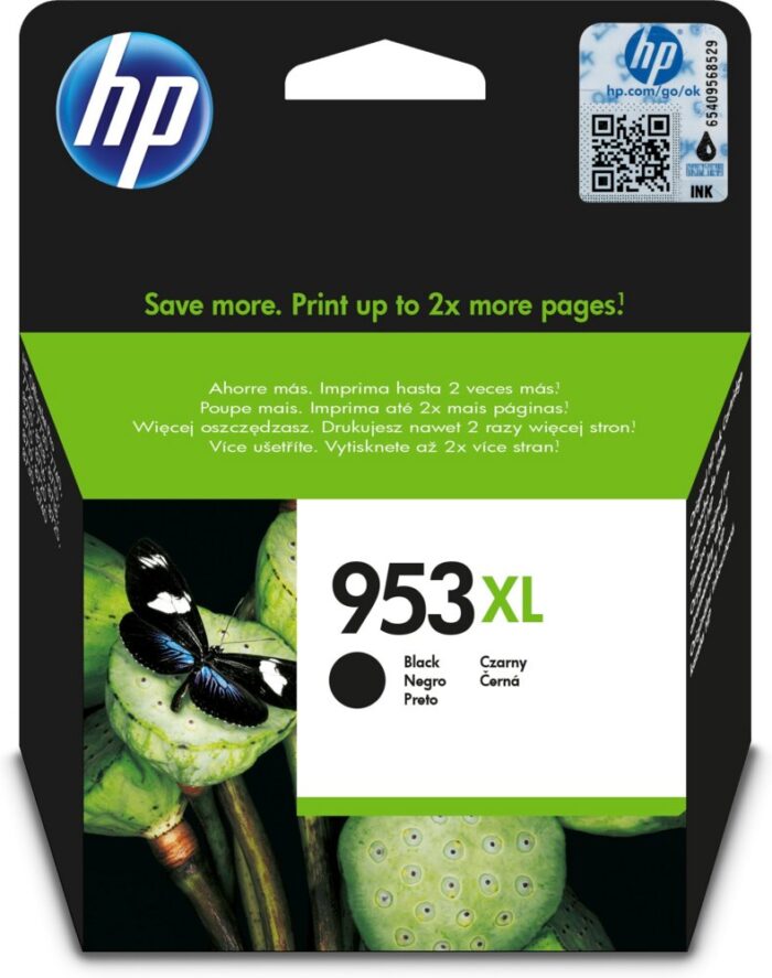 INK. HP 953XL originele high-capacity zwarte inktcartridge