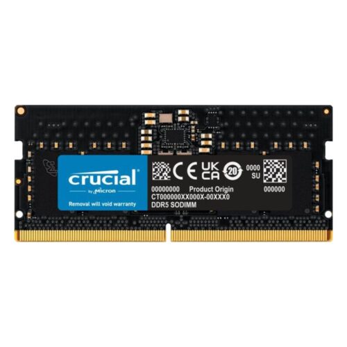 Crucial - DDR5 - module - 64 GB - SO-DIMM 262-pin - 1400 MHz / PC5-44800
