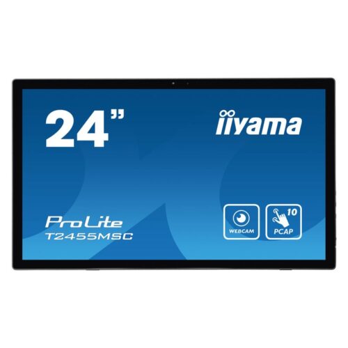 iiyama Signage-Display LED-Monitor ProLite T2455MSC-B1 - 60.5 cm (24") - 1920 x 1080 Full HD