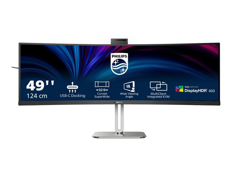 Philips Curved LED Monitor 5000 Series 49B2U5900CH - 124 cm (48.8") - 5120 x 1440 QHD