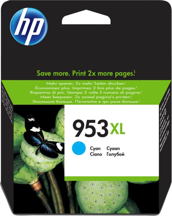 INK HP 953XL originele high-capacity cyaan inktcartridge