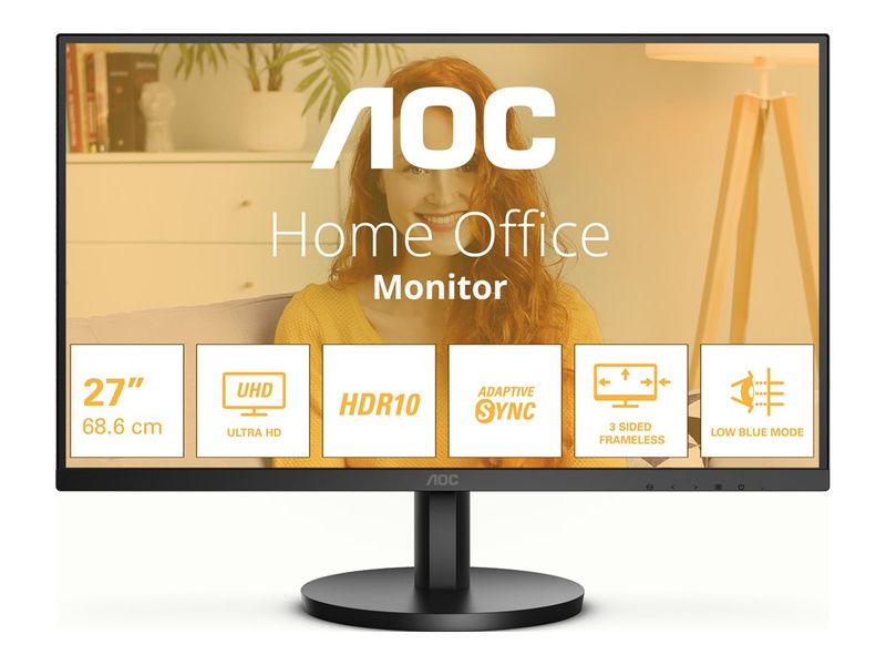 AOC Basic-line U27B3M - B3 Series - LED monitor - 27" - HDR