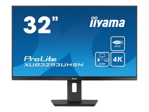 iiyama LED-Display XUB3293UHSN-B5 - 80 cm (31.5") - 3840 x 2160 4K Ultra HD