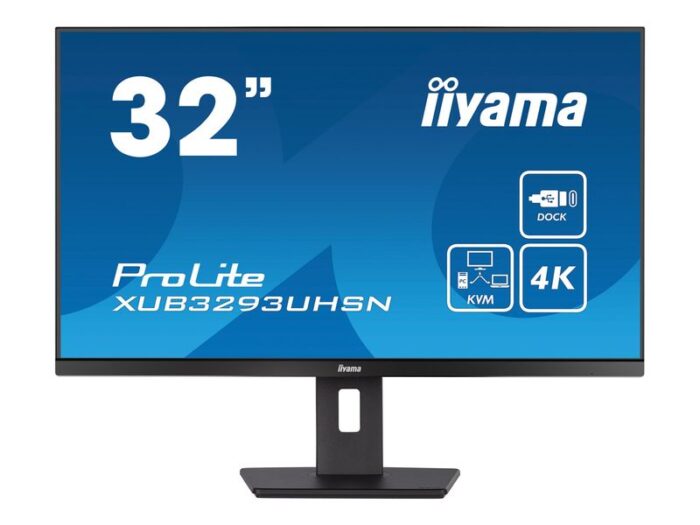 iiyama LED-Display XUB3293UHSN-B5 - 80 cm (31.5") - 3840 x 2160 4K Ultra HD