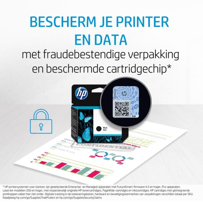 INK. HP 953XL originele high-capacity zwarte inktcartridge - Afbeelding 11