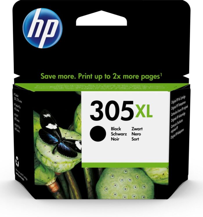 INK HP 305XL originele high-capacity zwarte inktcartridge