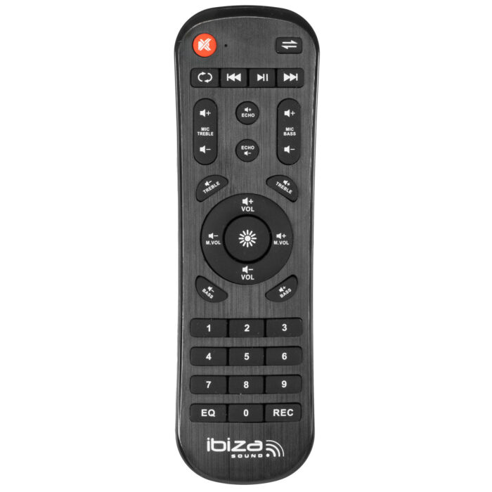 BLUETOOTH LUIDSPREKER MET ACCU EN LICHTEFFECTEN 2 x 6.5"/16cm - 600W - Afbeelding 2