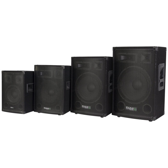 TRAPEZEVORMIGE 3-WEG LUIDSPREKERBOX 38CM 700W - Afbeelding 4