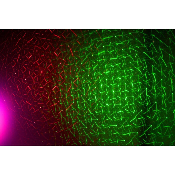 LICHT STANDAARD MET 2 RGBW PAR CANS + 2 ROOD-GROENE LASER - Afbeelding 6