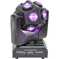 DMX-BESTUURDE 4-in-1 RGBW LED RETRO MOVING HEAD 12 x 10W - Afbeelding 3