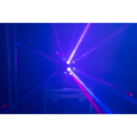 DMX-BESTUURDE 4-in-1 RGBW LED RETRO MOVING HEAD 12 x 10W - Afbeelding 5