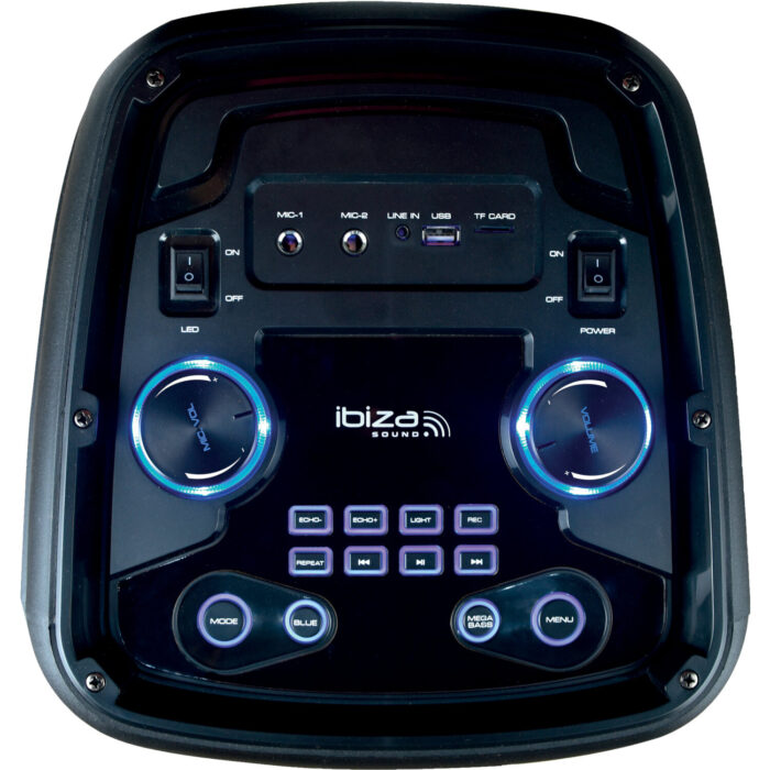 STAND-ALONE ACTIEFBOX 400W met BLUETOOTH, USB, MICRO-SD & AFSTANDSBEDIENING - Afbeelding 2