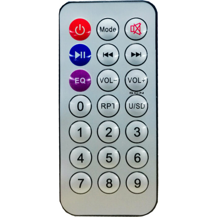 DRAAGBARE LUIDSPREKER 8''/20cm - 300W MET USB, BLUETOOTH, FM en MICRO - Afbeelding 2