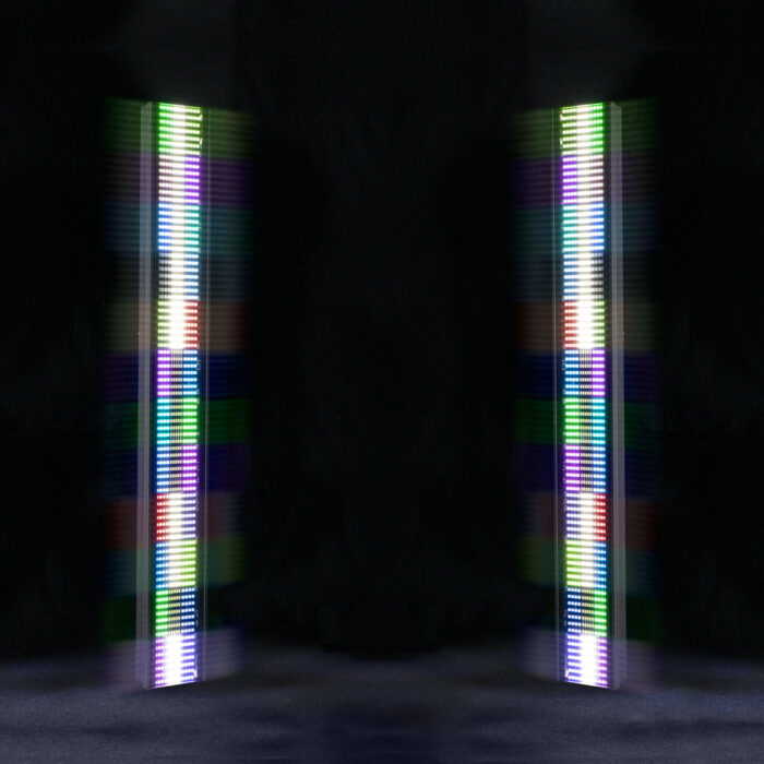 STROBE LED BALK MET RGB LICHT EFFECTEN - Afbeelding 2