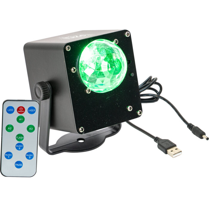 3 x 1W RGB LED ASTRO EFFECT IN ZAKFORMAAT OP BATTERIJ